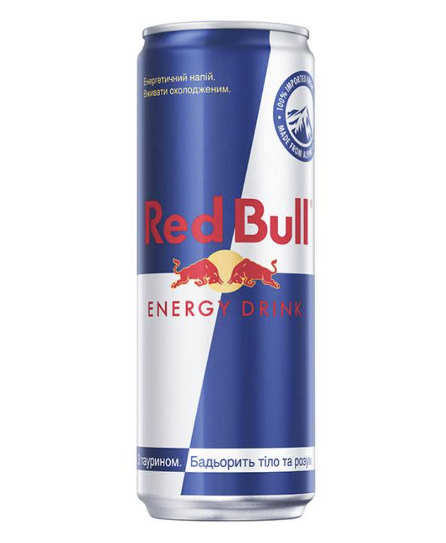 Енергетичний б/а напій Red Bull 0.355 л з/б